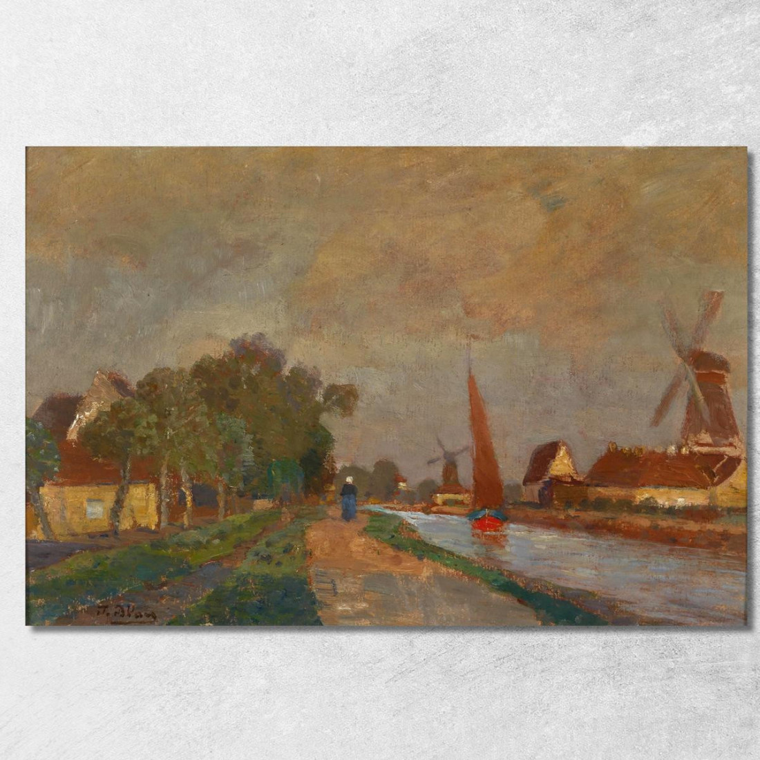 Motivo Da Franeker Tina Blau tbl41 quadro stampato su tela Motivo Da Franeker Tina Blau tbl41 quadro stampato su tela