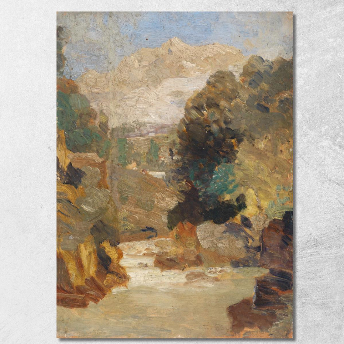 Scorcio Di Schladming Tina Blau tbl45 quadro stampato su tela Scorcio Di Schladming Tina Blau tbl45 quadro stampato su tela