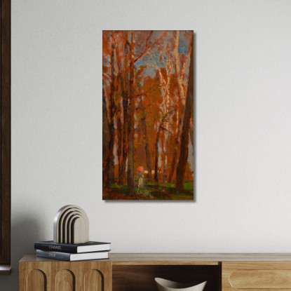 Alberi Del Prater Tina Blau tbl48 quadro stampato su tela