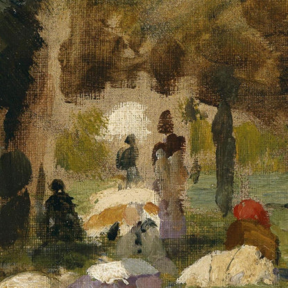 Giorno D'Estate Nel Prater Tina Blau tbl53 quadro stampato su tela