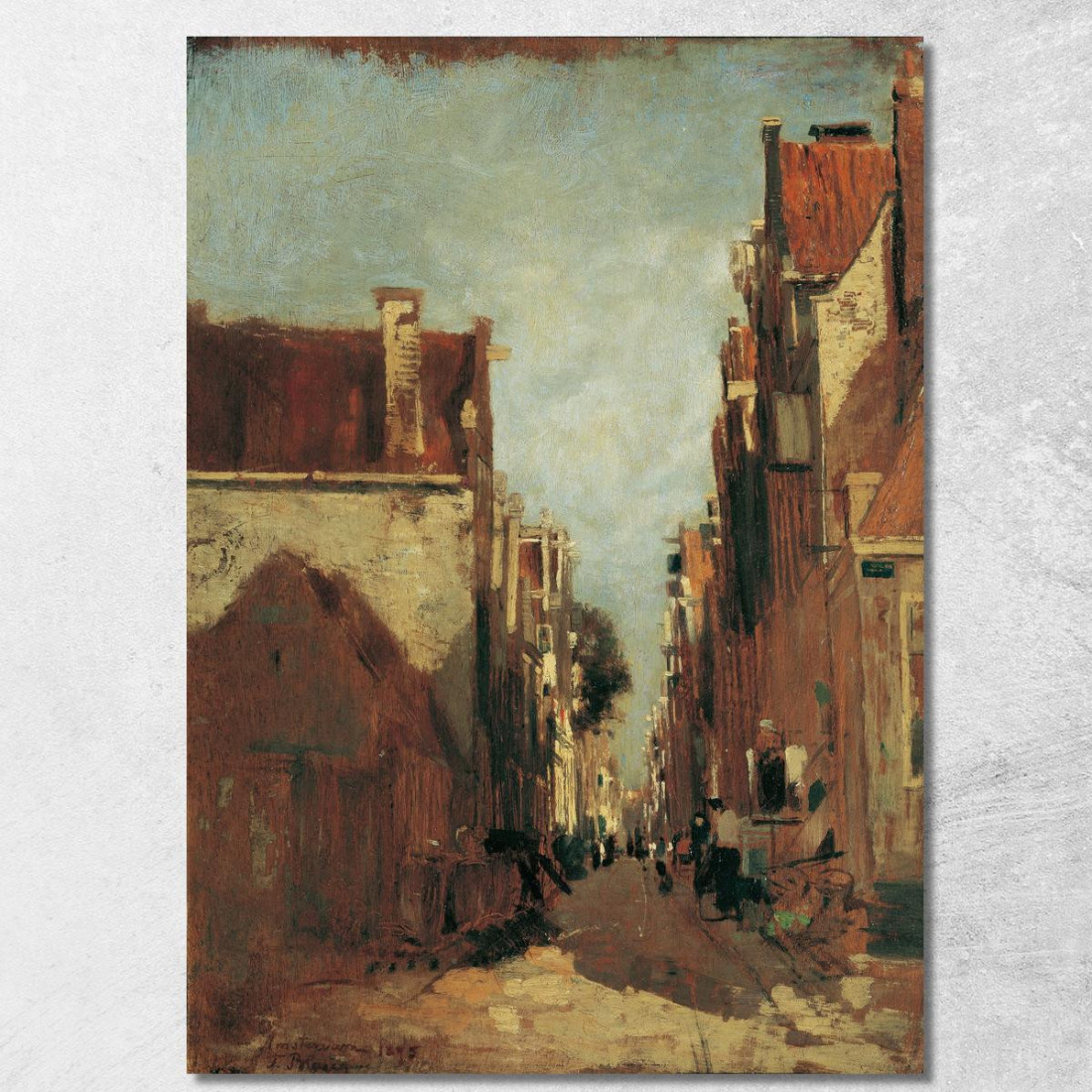 Strada Ad Amsterdam Tina Blau tbl56 quadro stampato su tela Strada Ad Amsterdam Tina Blau tbl56 quadro stampato su tela