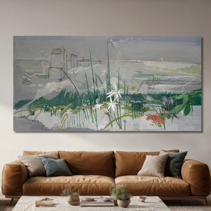 Mattina Walter Kurt Wiemken wkw13 quadro stampato su tela