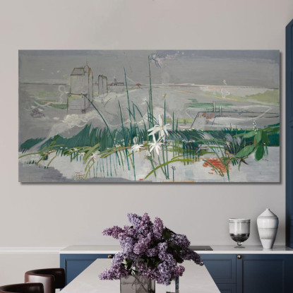 Mattina Walter Kurt Wiemken wkw13 quadro stampato su tela