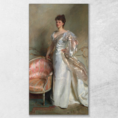 La Signora George Swinton Elizabeth Ebsworth John Singer Sargent jss193 quadro stampato su tela