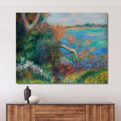 Riva Del Fiume William James Glackens wjg38 quadro stampato su tela