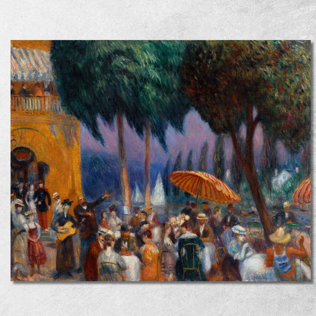 Domenica Sulla Marna William James Glackens wjg50 quadro stampato su tela Domenica Sulla Marna William James Glackens wjg50 quadro stampato su tela