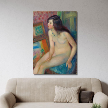 Medaglia D'Oro Del Tempio – Nudo William James Glackens wjg51 quadro stampato su tela