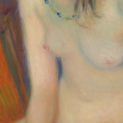 Medaglia D'Oro Del Tempio – Nudo William James Glackens wjg51 quadro stampato su tela