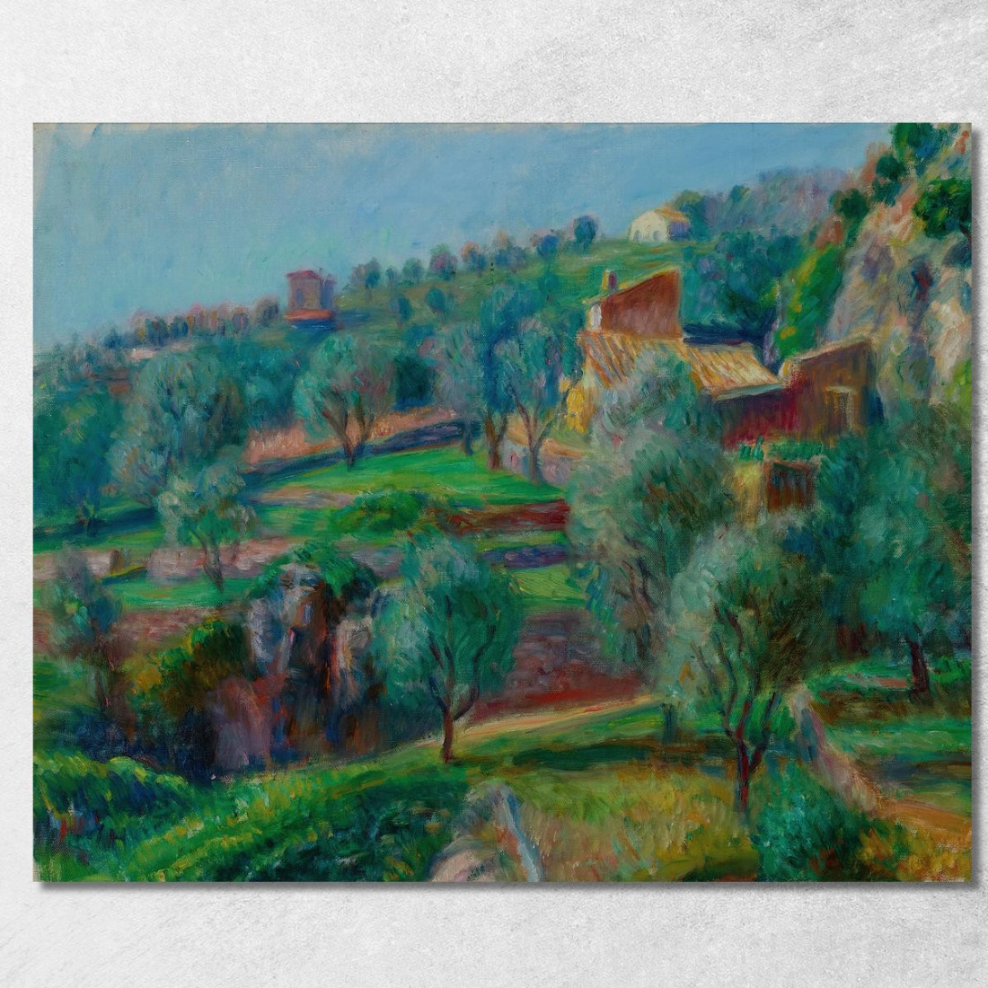 Terrazze Nel Sud Della Francia William James Glackens wjg52 quadro stampato su tela Terrazze Nel Sud Della Francia William James Glackens wjg52 quadro stampato su tela
