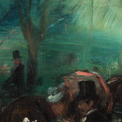 Il Viale Di Central Park 2 William James Glackens wjg56 quadro stampato su tela