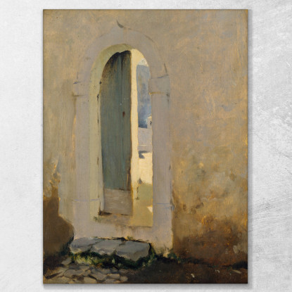 Porta Aperta Marocco John Singer Sargent jss207 quadro stampato su tela