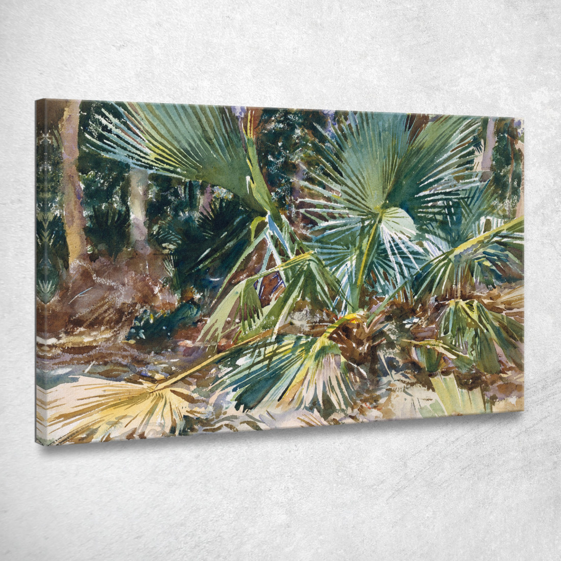 Palmetto John Singer Sargent jss212 quadro stampato su tela Palmetto John Singer Sargent jss212 quadro stampato su tela