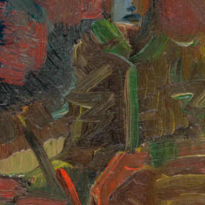 Cacciatore A Riposo Arnold Peter Weisz-Kubínčan apw66 quadro stampato su tela