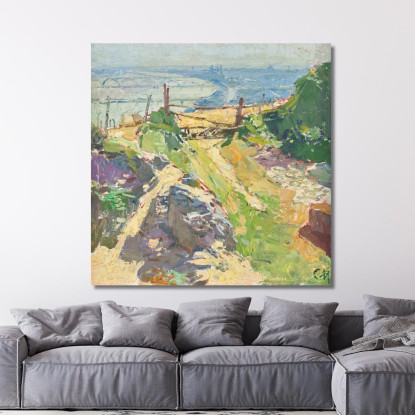 Presso L'Eichelhof A Nußdorf Carl Moll cml8 quadro stampato su tela