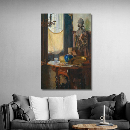Vista Dello Studio Carl Moll cml50 quadro stampato su tela
