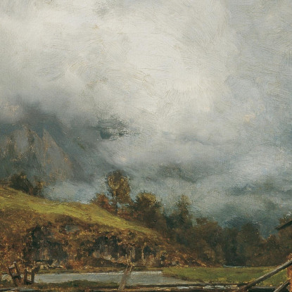 Mulino Ad Acqua A Goisern Secondo Emil Jakob Schindler Carl Moll cml52 quadro stampato su tela