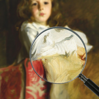 Ritratto Di John Alfred Parsons Millet John Singer Sargent jss231 quadro stampato su tela