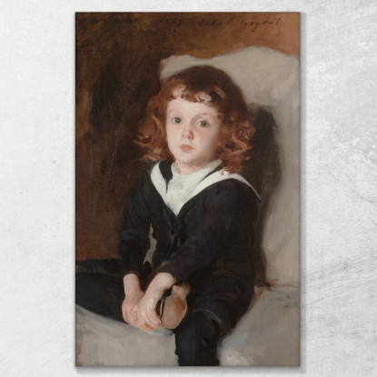Ritratto Di Laurence Millet John Singer Sargent jss234 quadro stampato su tela