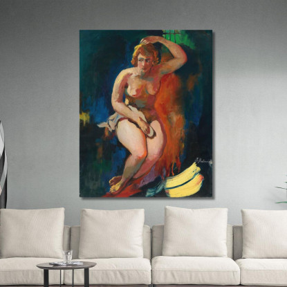 La Vergine Di Kazan Filipp Malyavin fml18 quadro stampato su tela