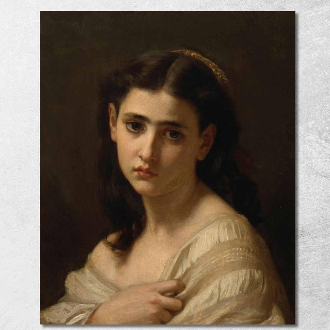 Pensieri Lontani Hugues Merle hmr28 quadro stampato su tela Pensieri Lontani Hugues Merle hmr28 quadro stampato su tela