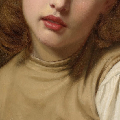 Giovane Bellezza Hugues Merle hmr30 quadro stampato su tela