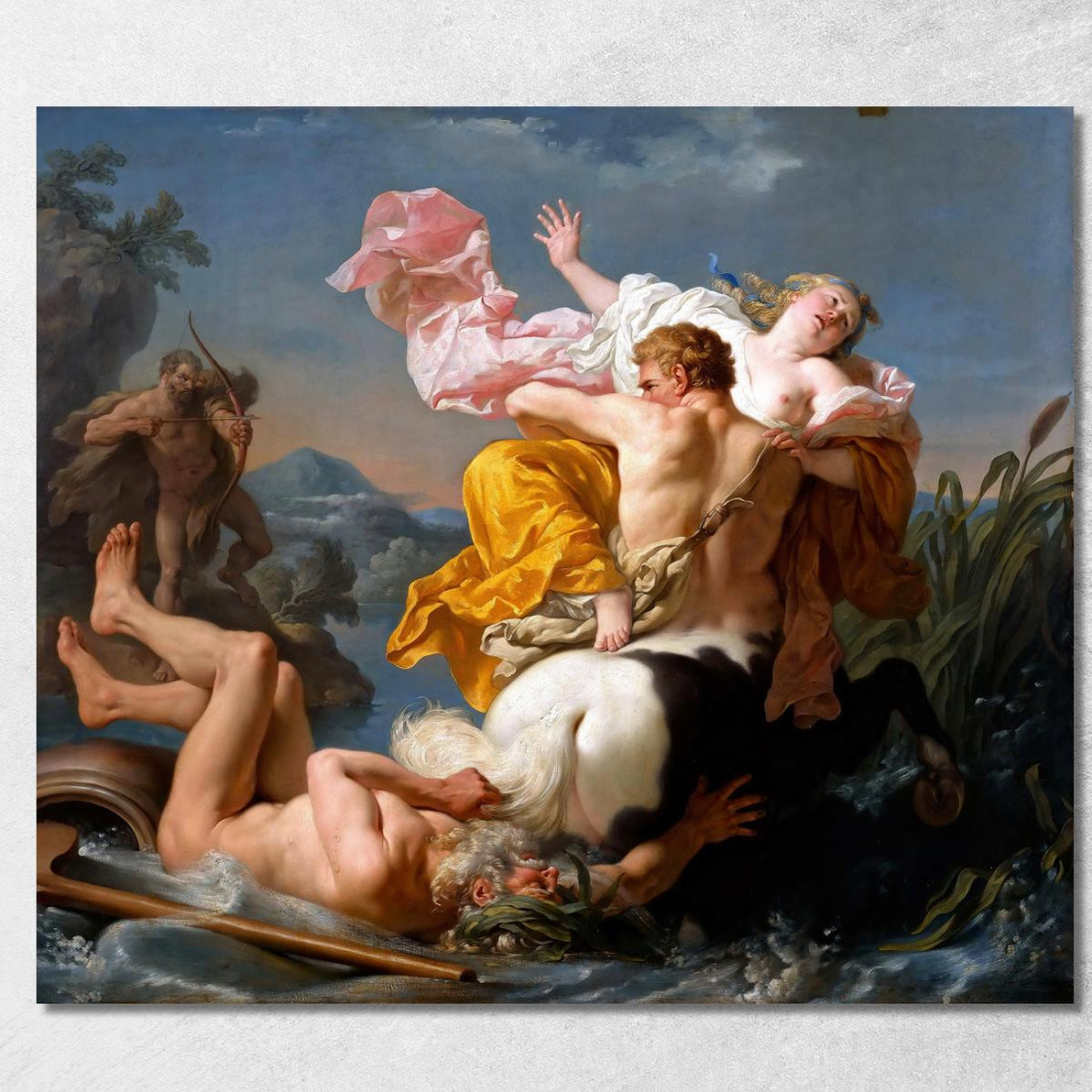 Il Rapimento Di Deianira Da Parte Del Centauro Nesso Louis-Jean-François Lagrenée ljf22 quadro stampato su tela Il Rapimento Di Deianira Da Parte Del Centauro Nesso Louis-Jean-François Lagrenée ljf22 quadro stampato su tela