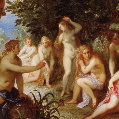 Diana E Callisto Jan Brueghel The Elder jbe13 quadro stampato su tela