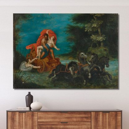 Il Ratto Di Proserpina Jan Brueghel The Elder jbe40 quadro stampato su tela