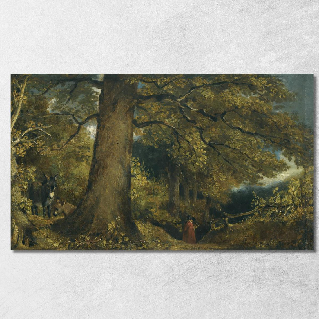 Una Giovane Ragazza In Un Paesaggio Boschivo John Constable jcn12 quadro stampato su tela Una Giovane Ragazza In Un Paesaggio Boschivo John Constable jcn12 quadro stampato su tela