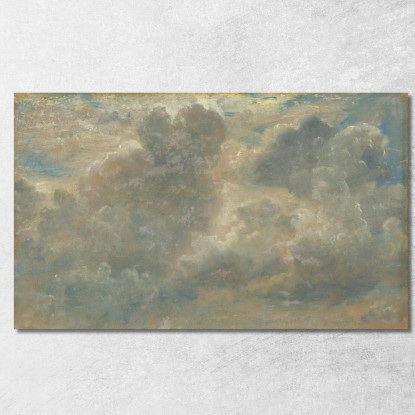 Studio Di Nuvole 3 John Constable jcn19 quadro stampato su tela