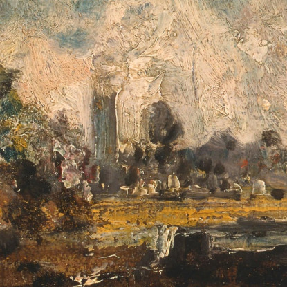 Chiusa Di Dedham 2 John Constable jcn29 quadro stampato su tela
