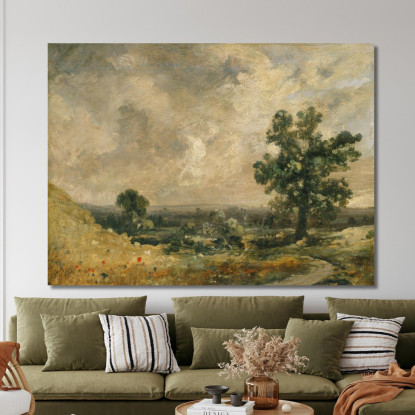 Paesaggio Inglese John Constable jcn33 quadro stampato su tela