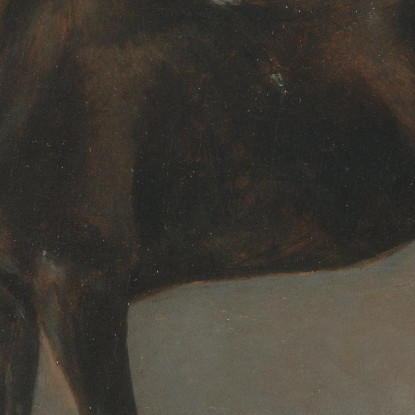 Il Cavallo Nero Da Sella Di Golding Constable John Constable jcn40 quadro stampato su tela