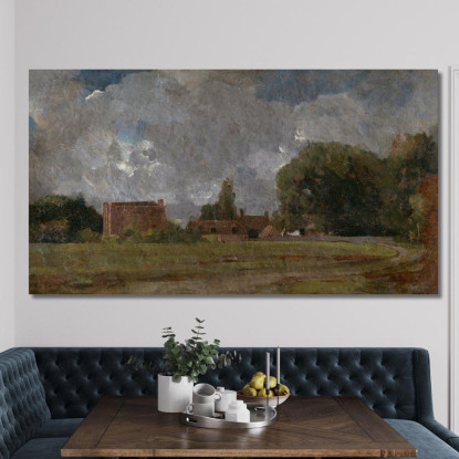 La Casa Di Golding Constable A East Bergholt – Luogo Di Nascita Dell'Artista John Constable jcn41 quadro stampato su tela
