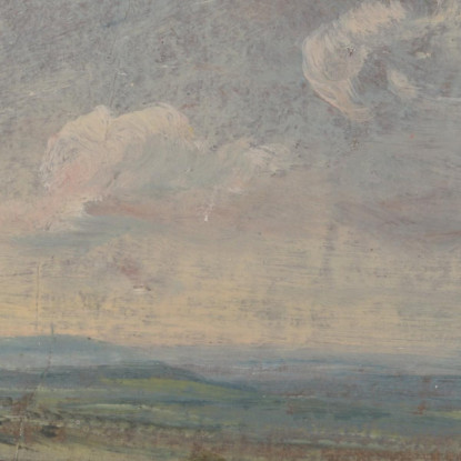 Hampstead Heath Guardando Verso Harrow John Constable jcn44 quadro stampato su tela