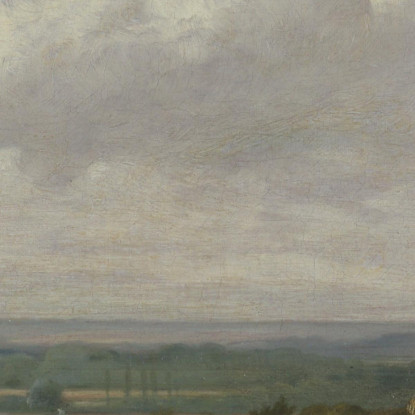 Scena Di Aratura Nel Suffolk John Constable jcn65 quadro stampato su tela