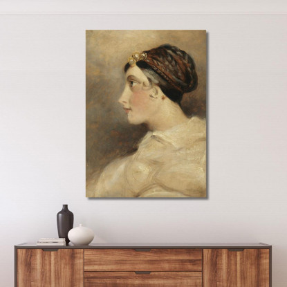 Ritratto Di Una Signora John Constable jcn66 quadro stampato su tela