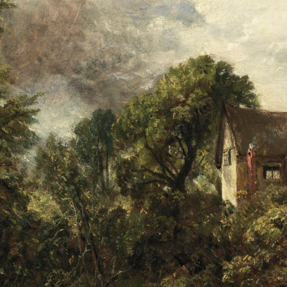 La Fattoria Glebe John Constable jcn92 quadro stampato su tela
