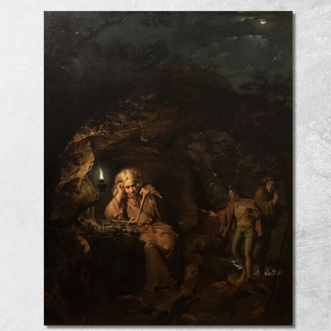 Un Filosofo Alla Luce Della Lampada Joseph Wright of Derby jwd5 quadro stampato su tela Un Filosofo Alla Luce Della Lampada Joseph Wright of Derby jwd5 quadro stampato su tela