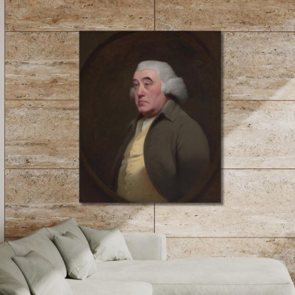 Dottor Richard Wright Joseph Wright of Derby jwd14 quadro stampato su tela