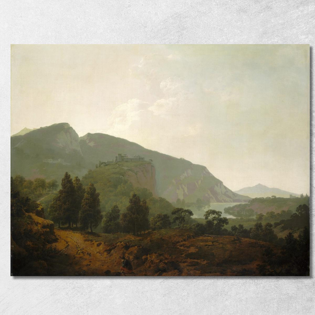 Paesaggio Italiano Joseph Wright of Derby jwd21 quadro stampato su tela Paesaggio Italiano Joseph Wright of Derby jwd21 quadro stampato su tela