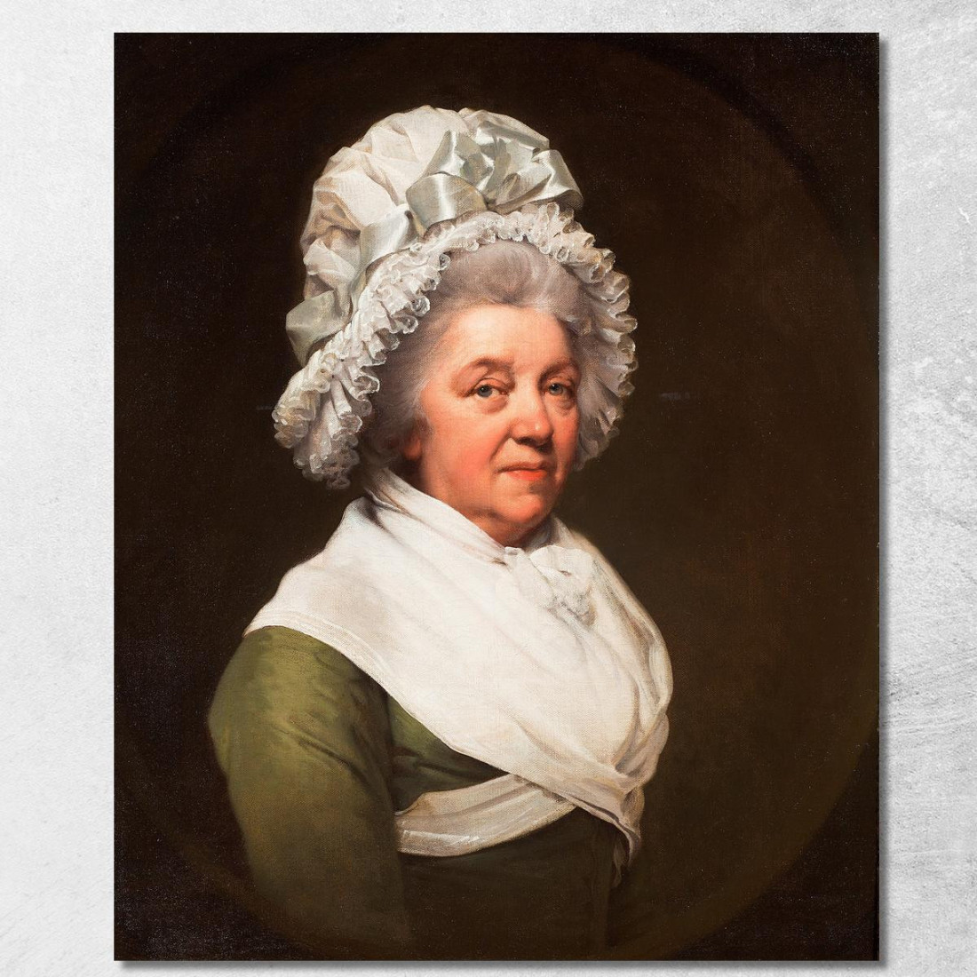 Ritratto Della Signora Anthony Greatorex Joseph Wright of Derby jwd48 quadro stampato su tela Ritratto Della Signora Anthony Greatorex Joseph Wright of Derby jwd48 quadro stampato su tela