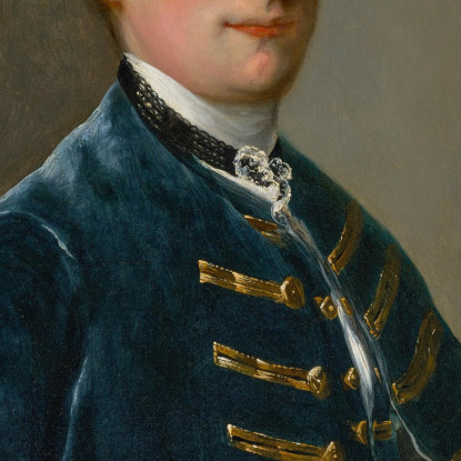 Ritratto Di Sampson Copestake Di Kirk Langley Joseph Wright of Derby jwd52 quadro stampato su tela