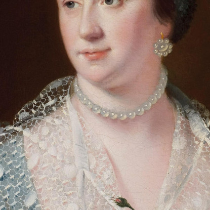 Ritratto Dell'Onorevole Signora Boyle Joseph Wright of Derby jwd53 quadro stampato su tela