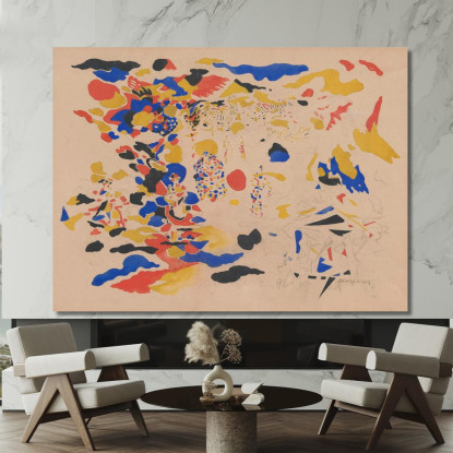 Senza Titolo Jules Schmalzigaug jsh23 quadro stampato su tela