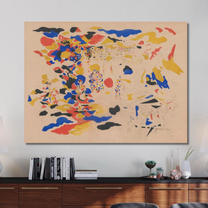 Senza Titolo Jules Schmalzigaug jsh23 quadro stampato su tela