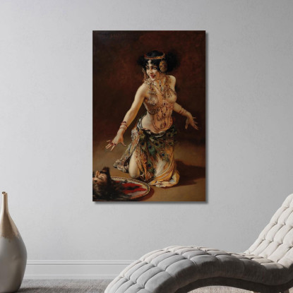 Lili Marberg Come Salome Leopold Schmutzler lsc8 quadro stampato su tela