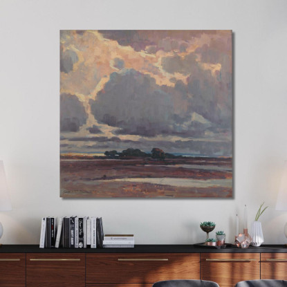 Dopo La Tempesta Ľudovít Čordák lco2 quadro stampato su tela