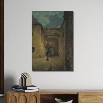 Viale Di Sera Ľudovít Čordák lco3 quadro stampato su tela