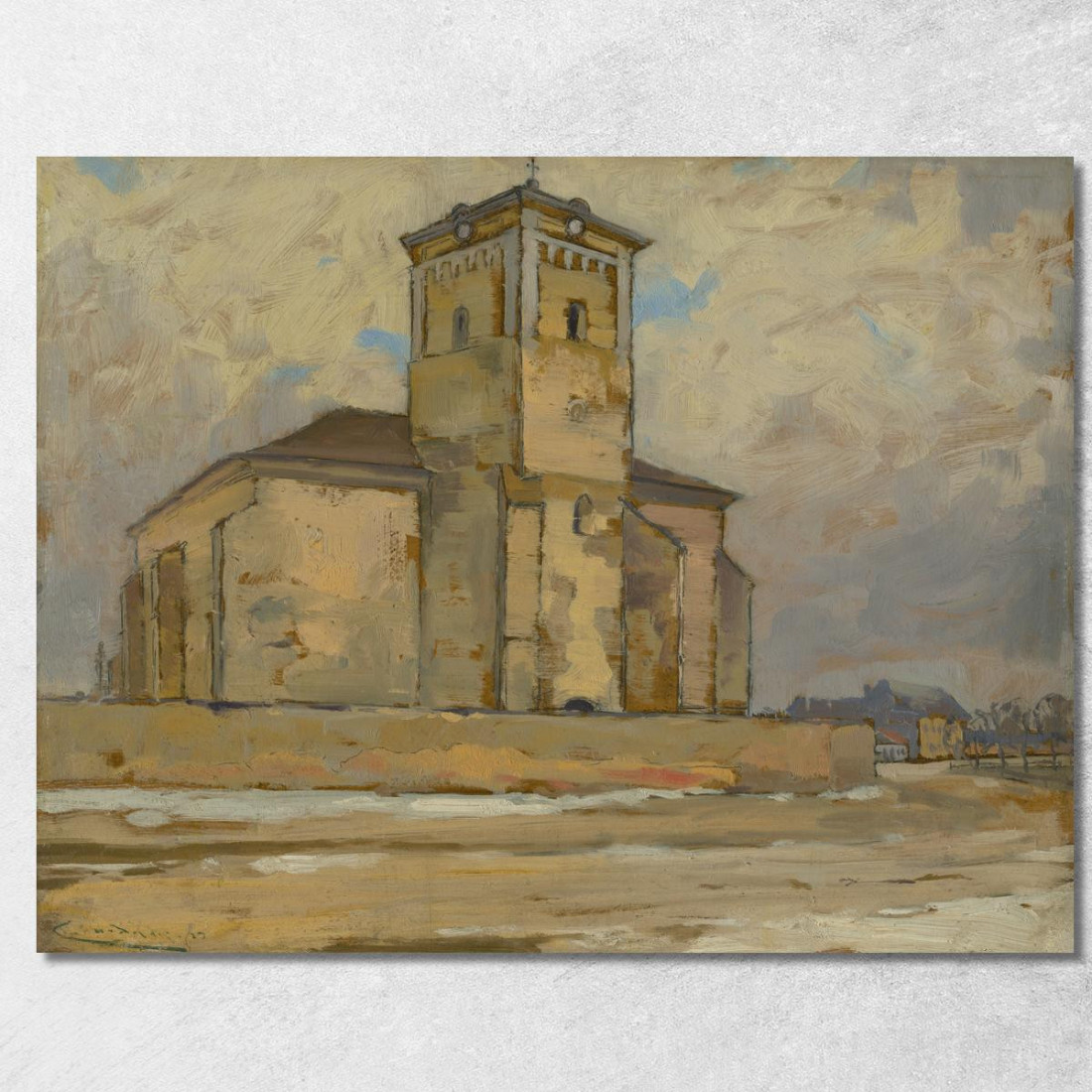 Chiesa In Moldova Ľudovít Čordák lco11 quadro stampato su tela Chiesa In Moldova Ľudovít Čordák lco11 quadro stampato su tela